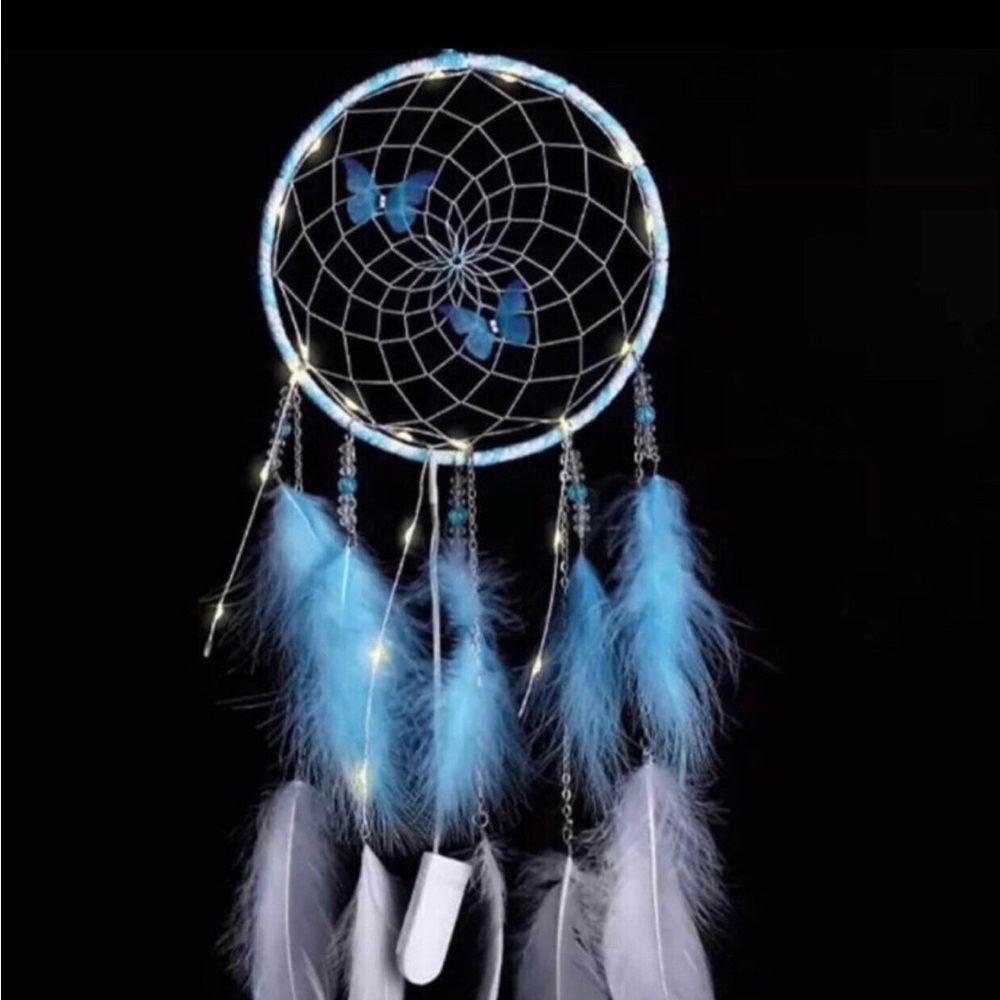 Light up butterfly dreamcatcher